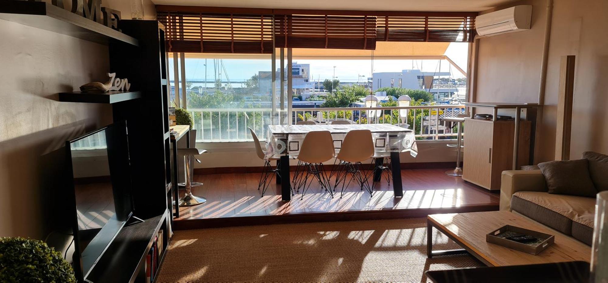 Residence De Standing La Pecherie Spacieux T3 Comme Un Cocon Familial Vue Mer Et Sur L'Avant Port Sur Le Bout Du Bout De Cap D'Agde Seule Cap En Occitanie Екстер'єр фото